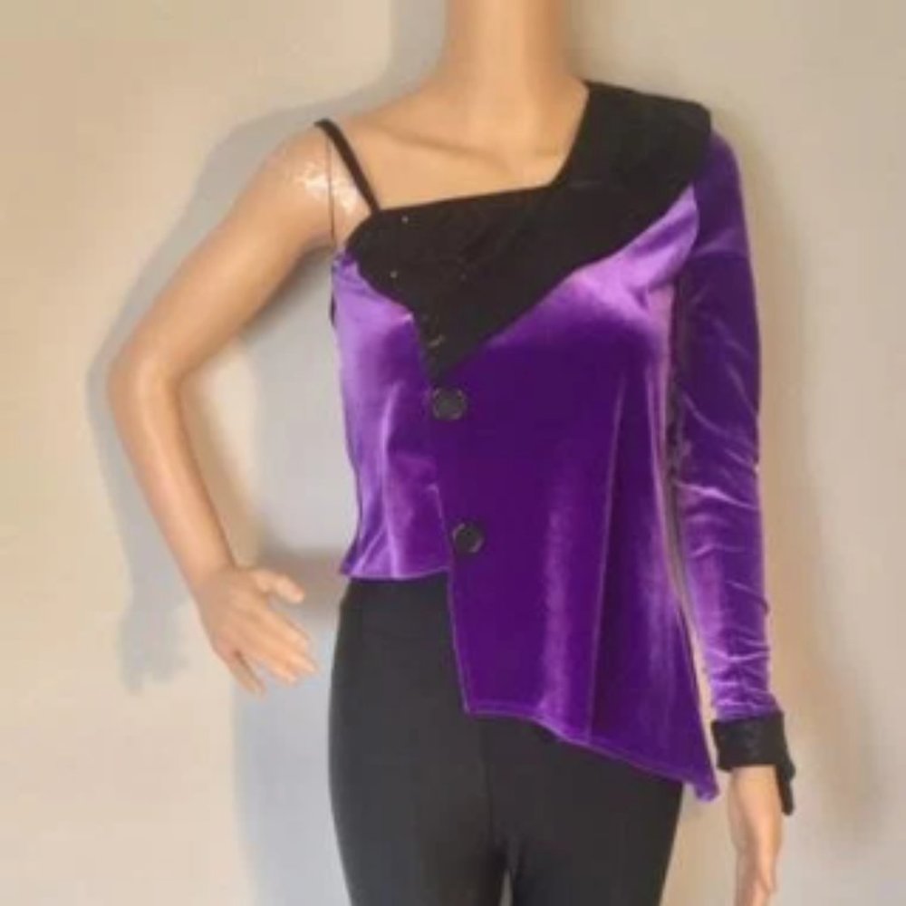 Black and Purple Custom Made Costume